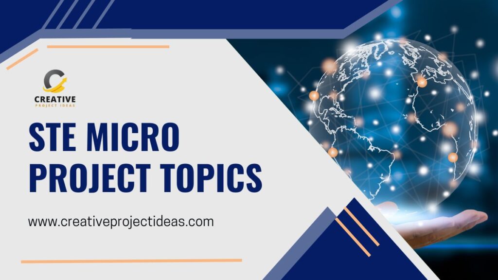 STE Micro Project Topics