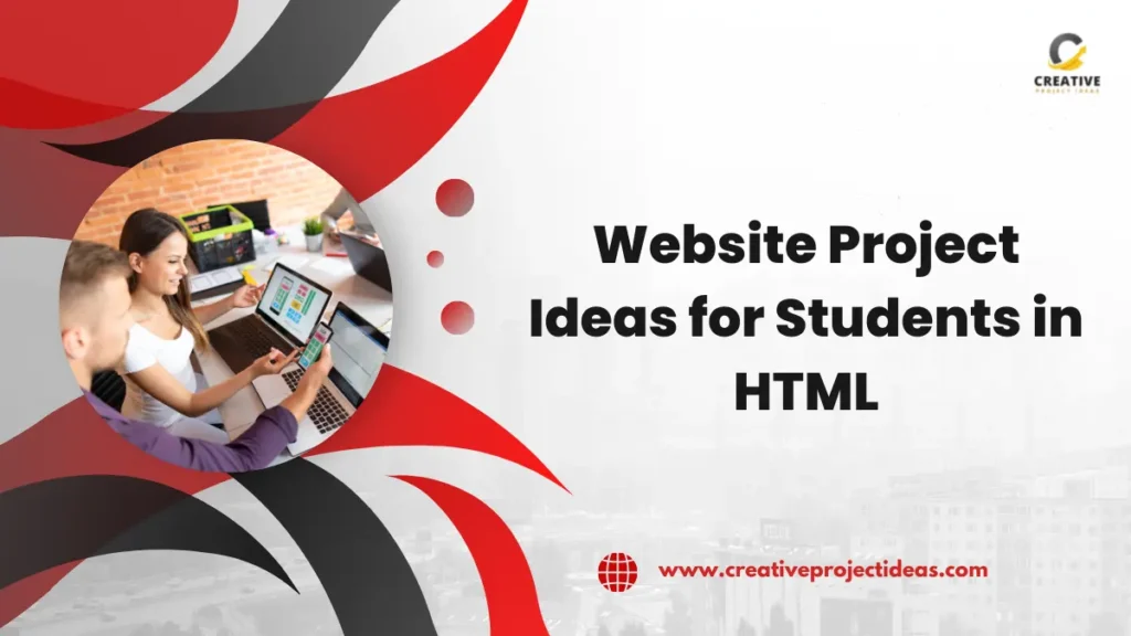 website project ideas for students in html